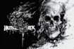 create dark art illustration, horor and skull artwork