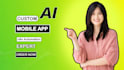 develop ai mobile app with free chat bot