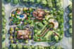 make property map, plat map, site plan, landscape design, and rendering