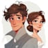 paint custom couple portrait