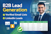 provide b2b leads and linkedin lead generation