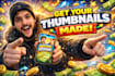 create eye catching custom youtube and social media thumbnails