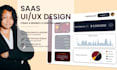 design modern UI UX for saas, mvp and startup apps in figma