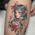 draw custom anime tattoo design