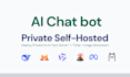 setup private ai chat bot with image generation on server