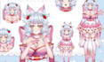 design and rig anime live2d vtuber model 2d vtuber avatar female vtuber rigging