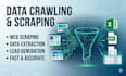 perform professional web scraping and data crawling