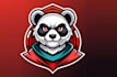 design panda gaming mascot logo