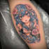 create anime tattoo design unique style