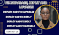 fix and deploy supabase replit base44 bolt and lovable mvp apps
