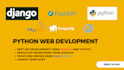 python web development using django fastapi
