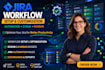 setup jira workflow, automation, scrum or kanban boards
