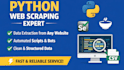 do python web scraping, data extraction, web automation, crawler, replit, bot