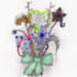 draw an odd bouquet of flowers