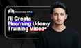 edit elearning, spokesperson, udemy course and vsl videos