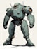 create retro mecha or scifi gundam art
