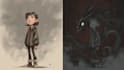 create sensual character or illustrations with dark vibes