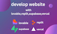 deploy nextjs apps on vercel ,supabase,lovable,