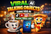 create viral ai objects talking video using veo 3