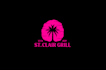 design food, bbq, grill, restaurant logo design