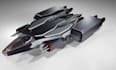 3d space ship model,spaceship interior, robot 3d sculpting, 3d starship model