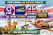 write UK tender bid, cqc and ofsted registration