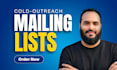 build cold calling and cold emailing lists for email marketing