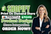 setup print on demand shopify store, shopify print on demand