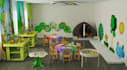 3d design preschool classroom,bead maze toy, activity table, sensory wall panel