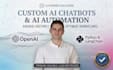 build a custom ai chatbot and ai automation for your website