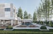 create stunning 3d interior and exterior design, building with d5 render, corona