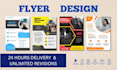 medical flyer, health care, home care, sports, gym, fitness flyer poster design