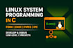 develop and debug linux system programming projects in c