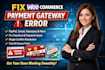 fix woocommerce payment gateway error