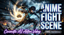 create a cinematic ai anime fight scene video using  seedance