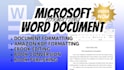microsoft word document formatting, paperback formatting, kindle formatting