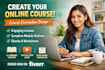 create online course content ebook online course creation course curriculum
