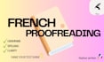 proofread and polish your french text