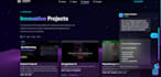 create a modern responsive portfolio website for developers