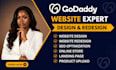 design godaddy website godaddy website wordpress redesign
