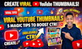 design viral youtube thumbnails that increase CTR
