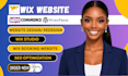 wix website redesign wix revamp wix website design build wix website development