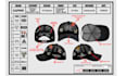 create custom hat trucker, snapback, cap, dad, etc tech pack