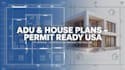 design adu and house plans with permit drawings for city approval USA
