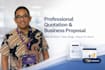 create a professional sales quotation and business proposal presentation