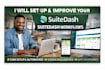 setup suitedash client portal, automation, invoicing and dashboard