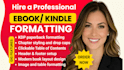 do book formatting kdp paperback formatting layout design kindle formatting