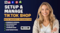 setup a tiktok shop instagram shop shopify marketing integrate shopify, amazon