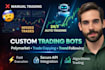 build custom polymarket, trade copying and trend following trading bot