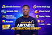 build airtable database crm software airtable automation softr airtable make com